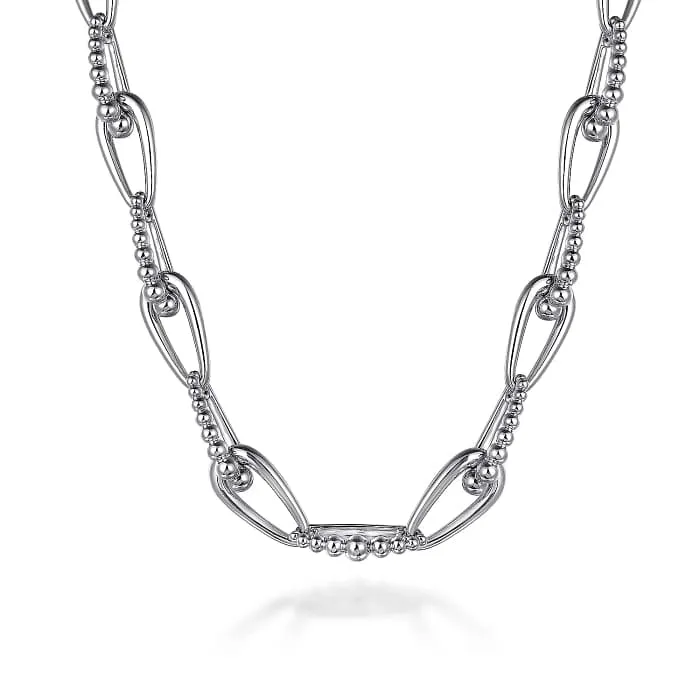 Gabriel Co Rings Gabriel Co Sterling Silver OvalLink Bujukan Chain