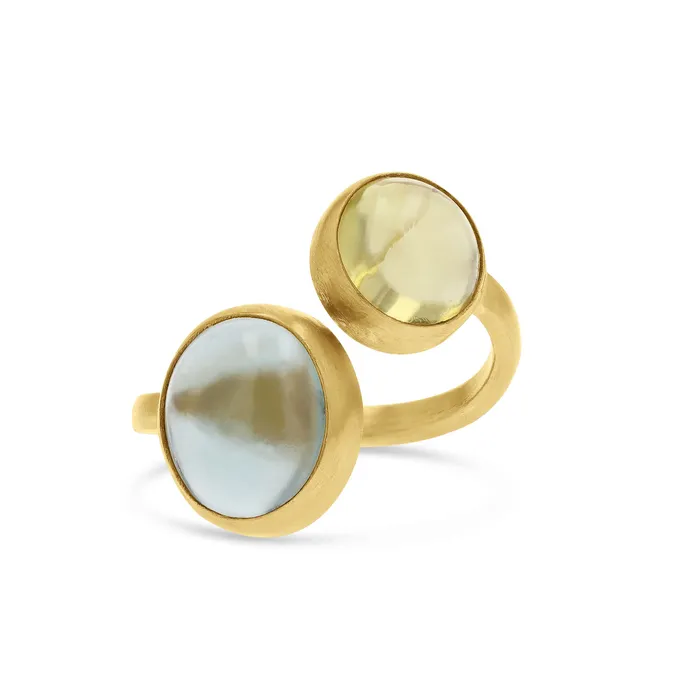 Lika Behar Rings Lika Behar Tourmaline Bypass Ring