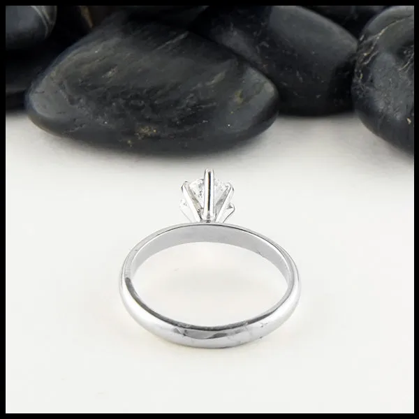Pear Cut Diamond Ring Walker Metalsmiths Rings