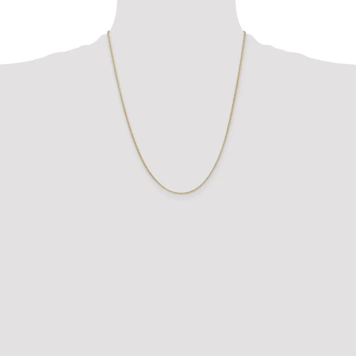 Qgold Necklaces 14k 155mm Rolo Pendant Chain 272 grams Qgold Necklaces 14k 155mm Rolo Pendant Chain 272 grams