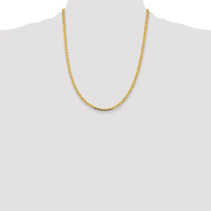 Qgold Necklaces 14k 38mm Tricolor Gold Pav Valentino Chain 676 grams Qgold Necklaces 14k 38mm Tricolor Gold Pav Valentino Chain 676 grams