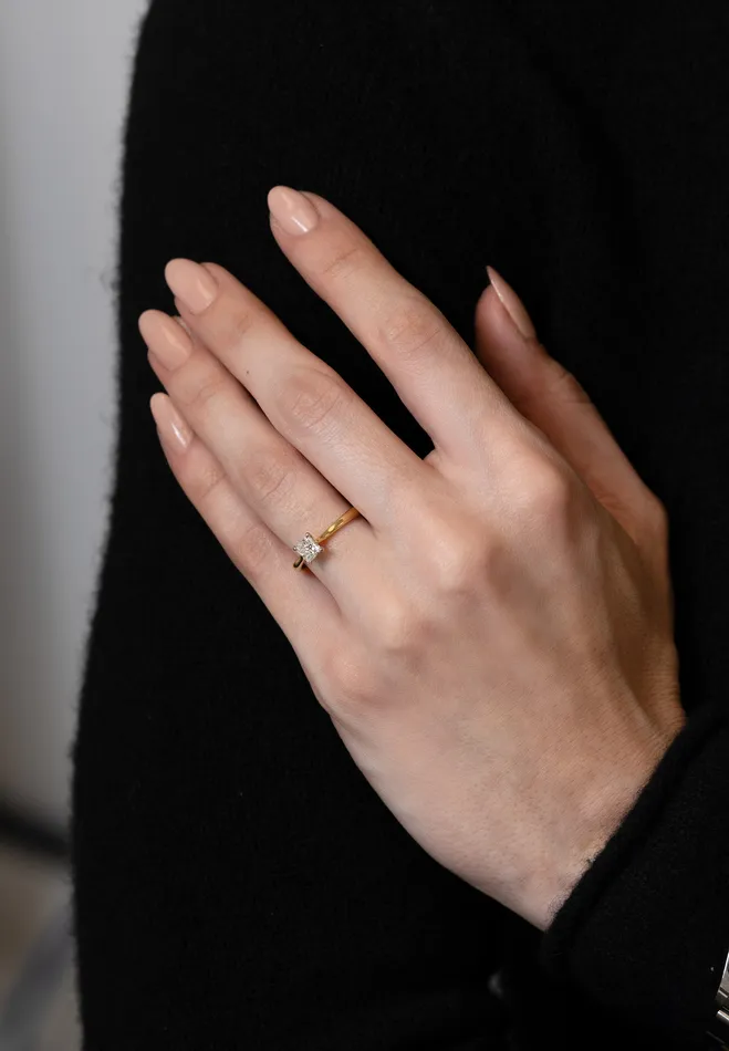 Skeies Jewelers Rings Princess Cut Diamond Engagement Ring