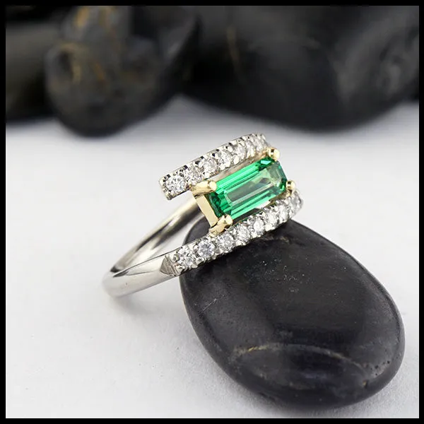 Tsavorite Diamond Ring Tom Carter Rings